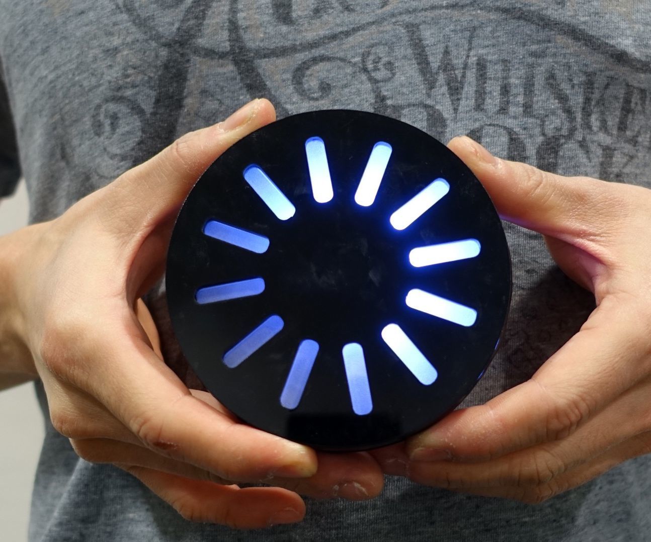 Wearable Loading Wheel - Motion Deactivated 