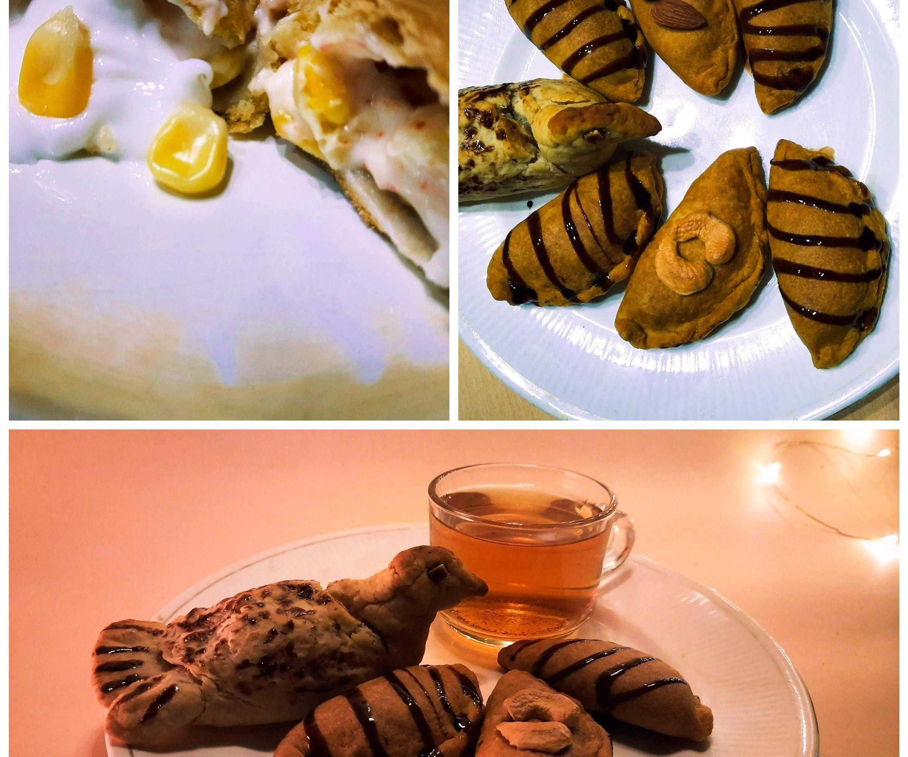 Half Moon Stuffed Cookies