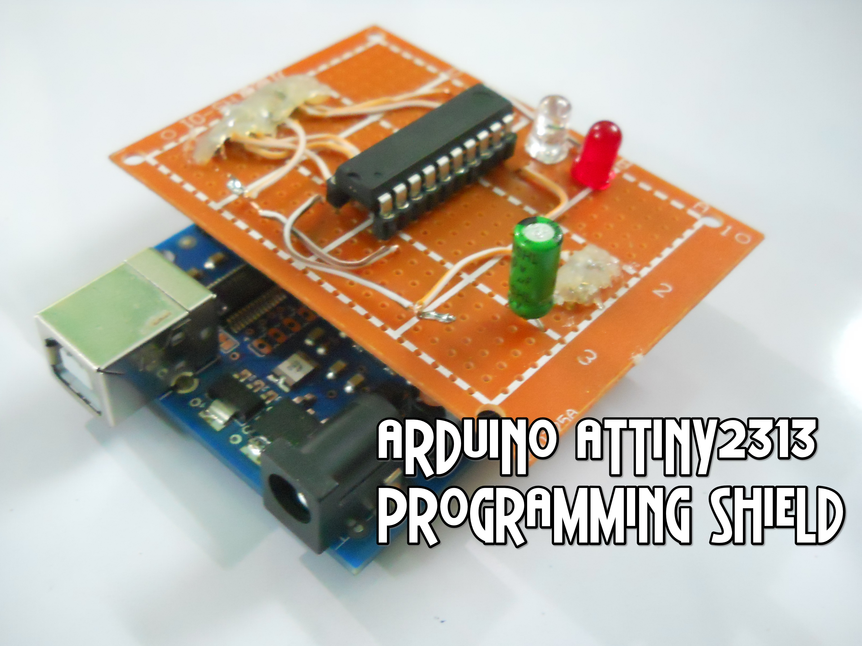 Arduino ATtiny2313 Programming Shield