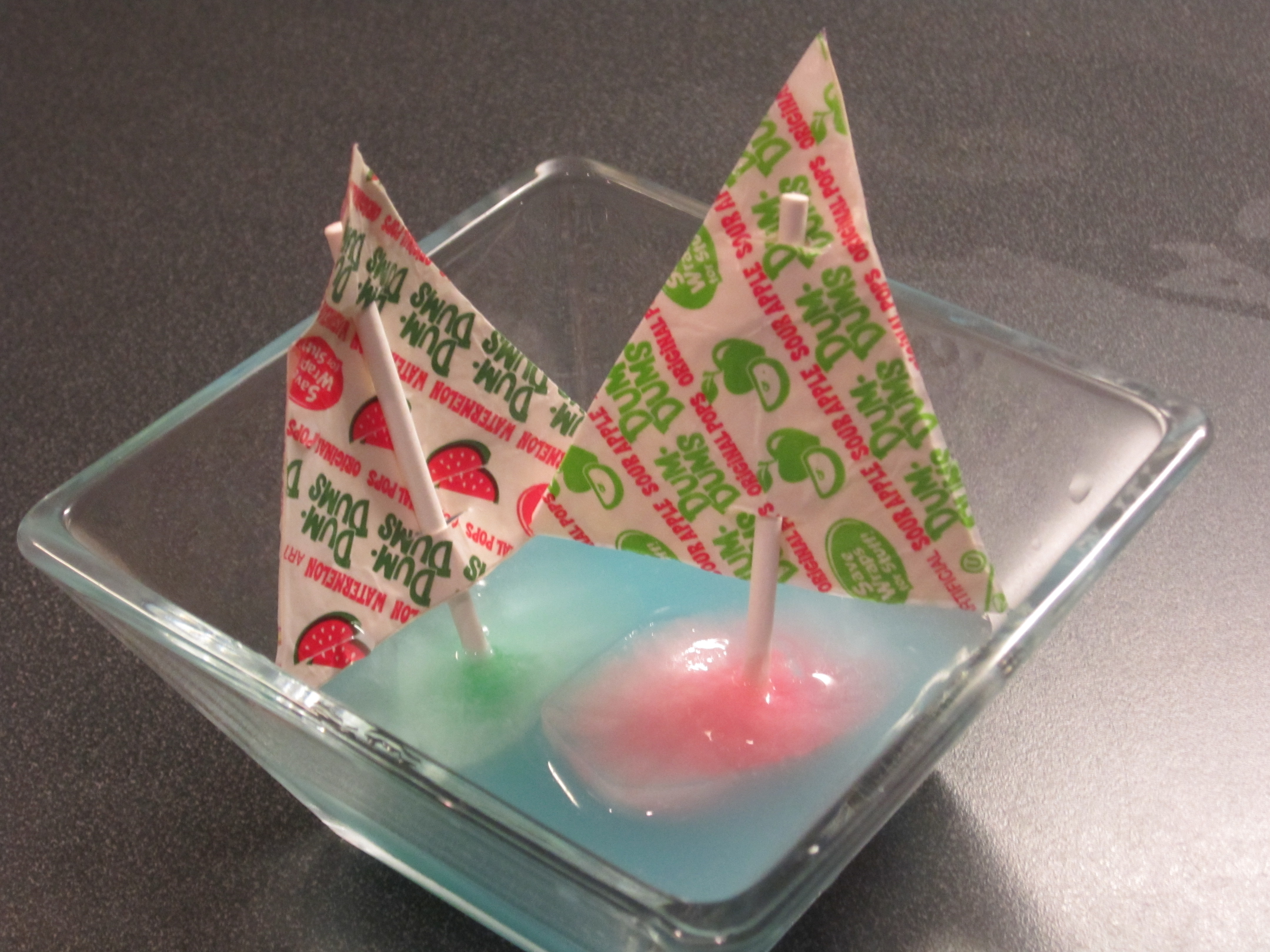 Summer Crafts for Kids: Ice Cube Boats With Dum Dums Sails