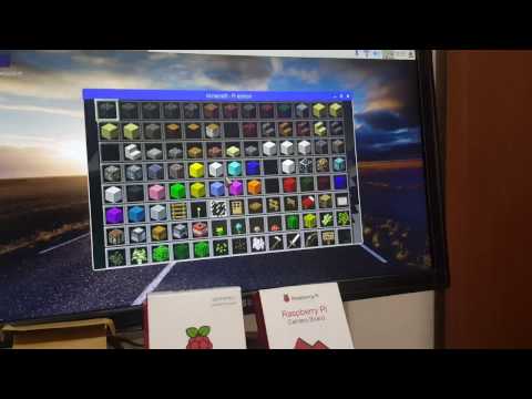 How to play Minecraft on Raspberry Pi 3 Model B+ v1.2 Pi Edition For The First Time! - Minecraft Pi3