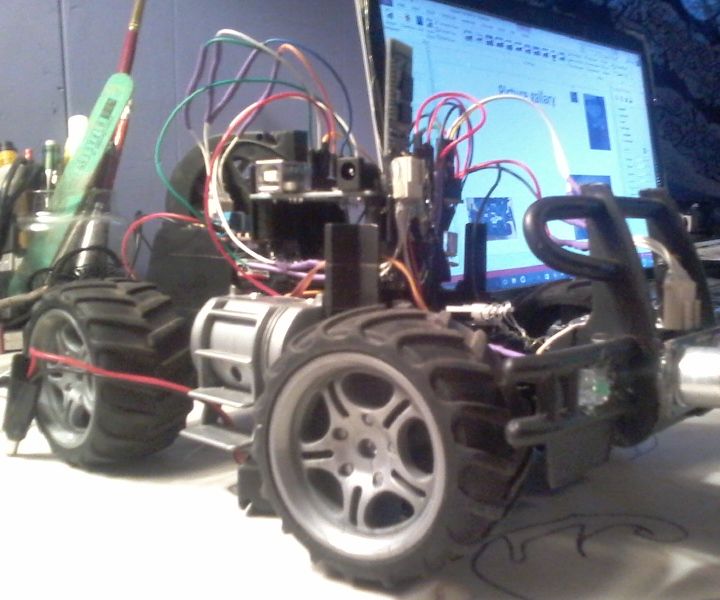 Arduino controlled car with colission avoidance