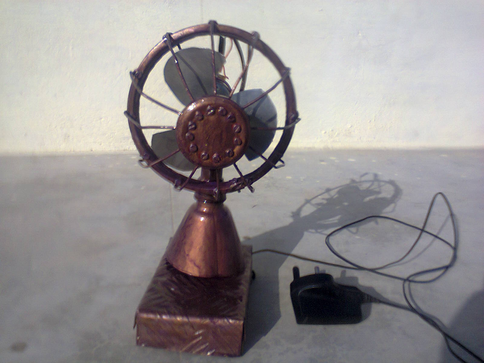 Rustic Table Fan from scratch