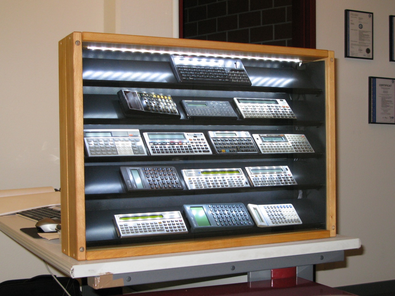 Transforming a Changing Table Into a Display Case