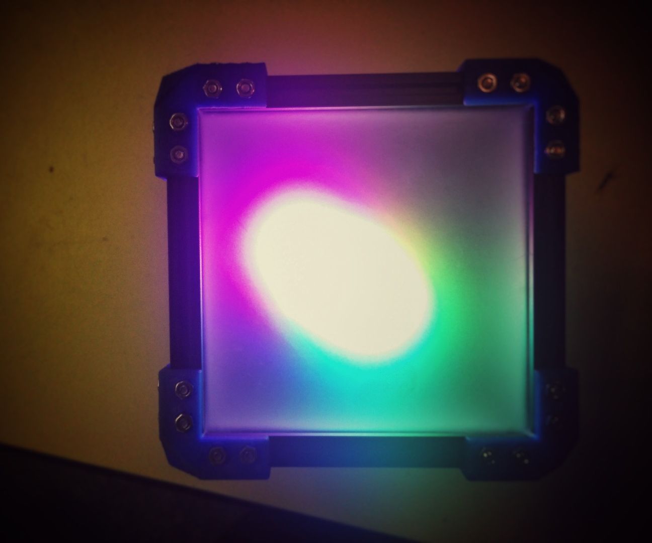 Blinky MakerBeam Cube (holocron)