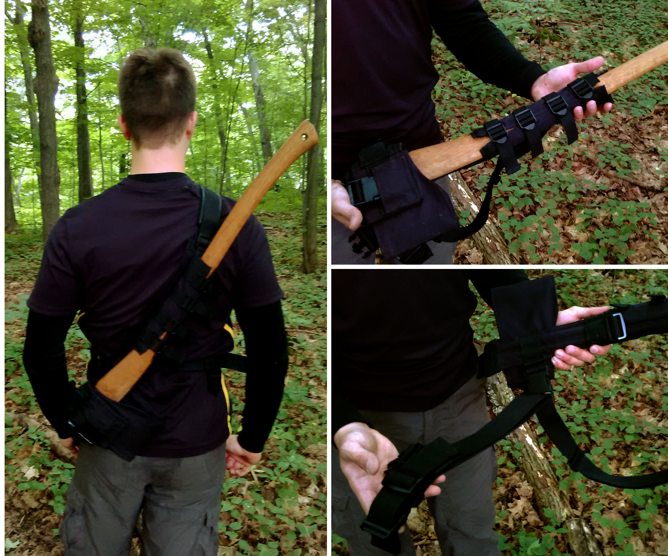 Quick-Release Axe Holster