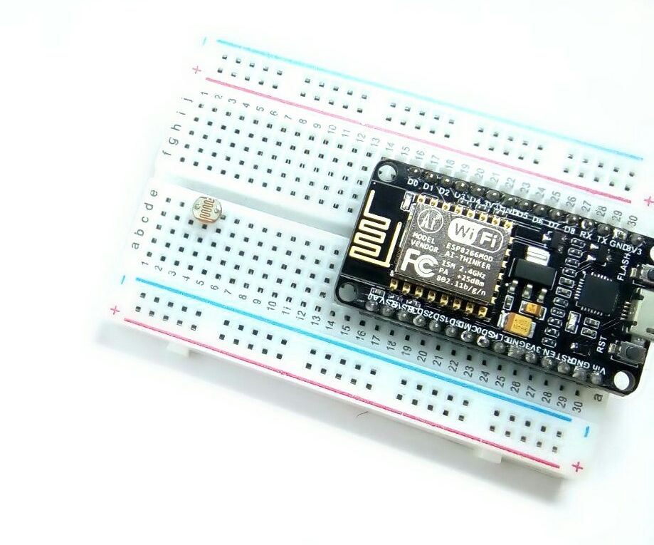 NodeMCU With LDR