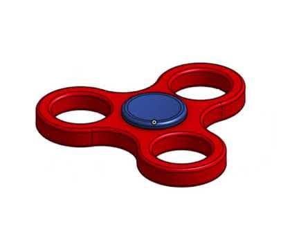 Fidget Spinner in Cad ONSHAPE
