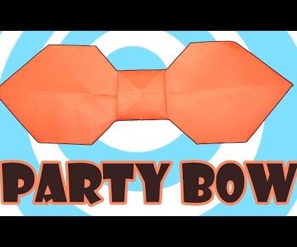 Party Origami Bow