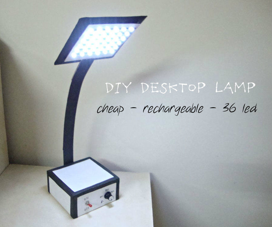 Make Your Own Desktop LED Lamp