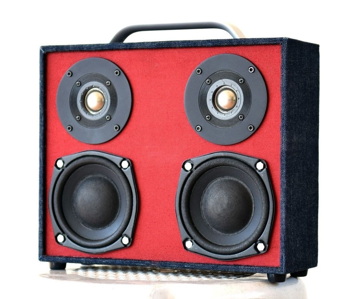 Build A Bluetooth Boombox Speaker (from scratch) 