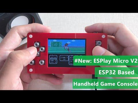 #New Version# ESPlay Micro V2 - ESP32 Handheld Game Console