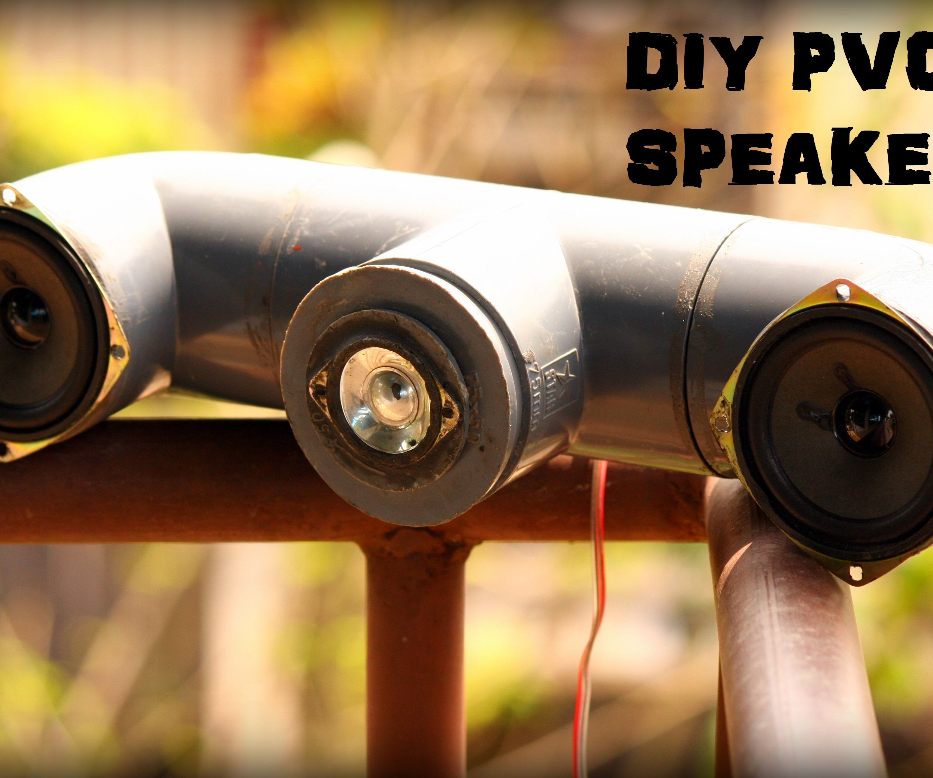 DIY PVC Speaker