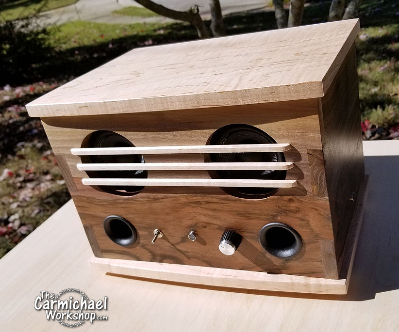 DIY Wood Bluetooth Speaker