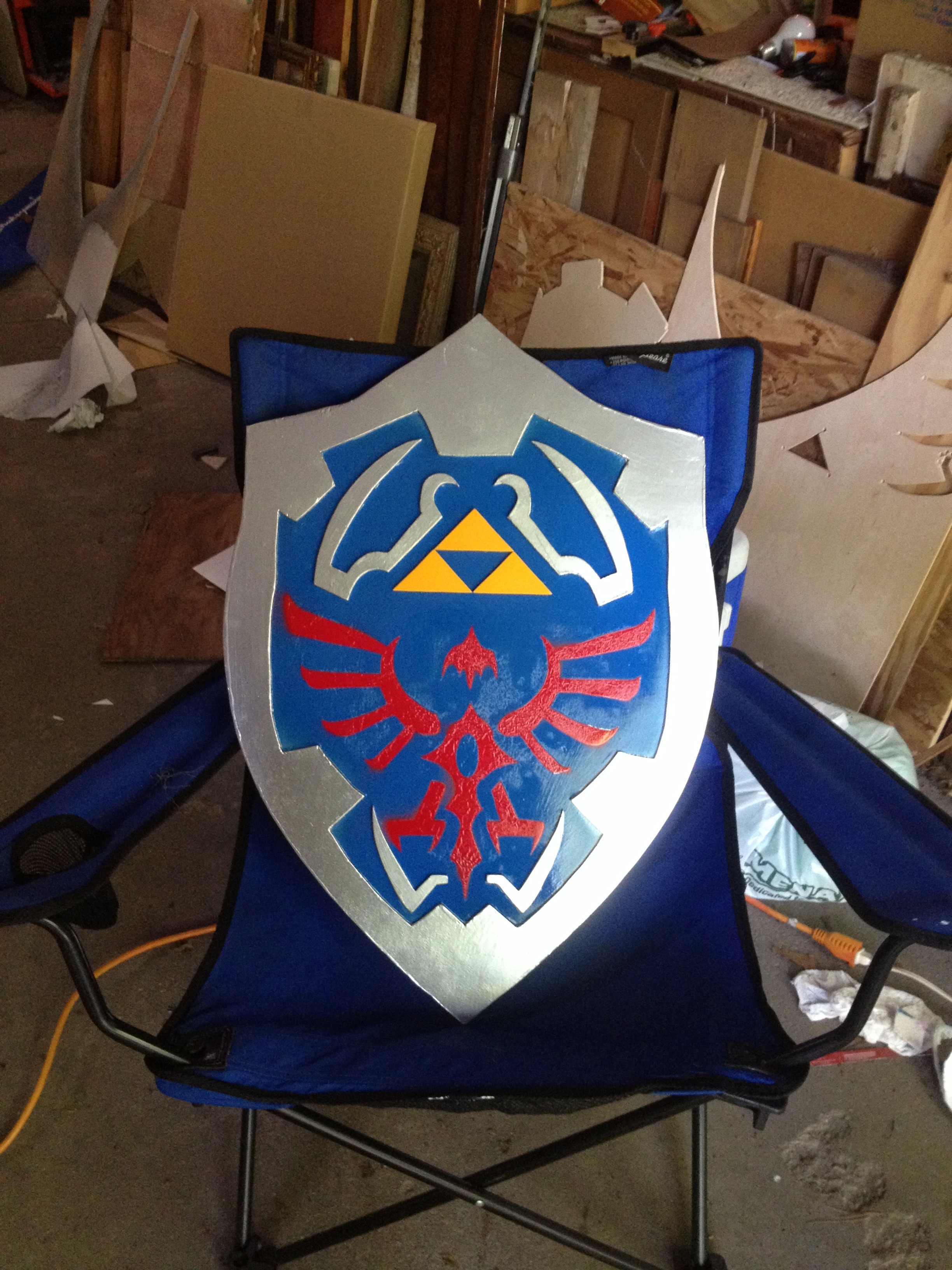 How to Make a Hylian Shield Out of Plywood