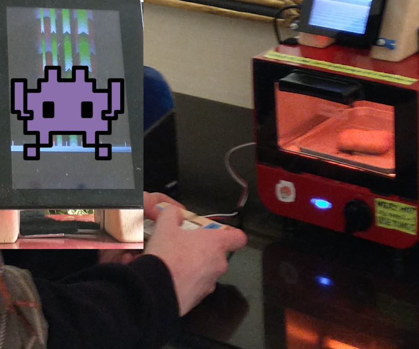 Playzing! Video Game Console With Built-in Oven for Chicken Nuggets 🔥
