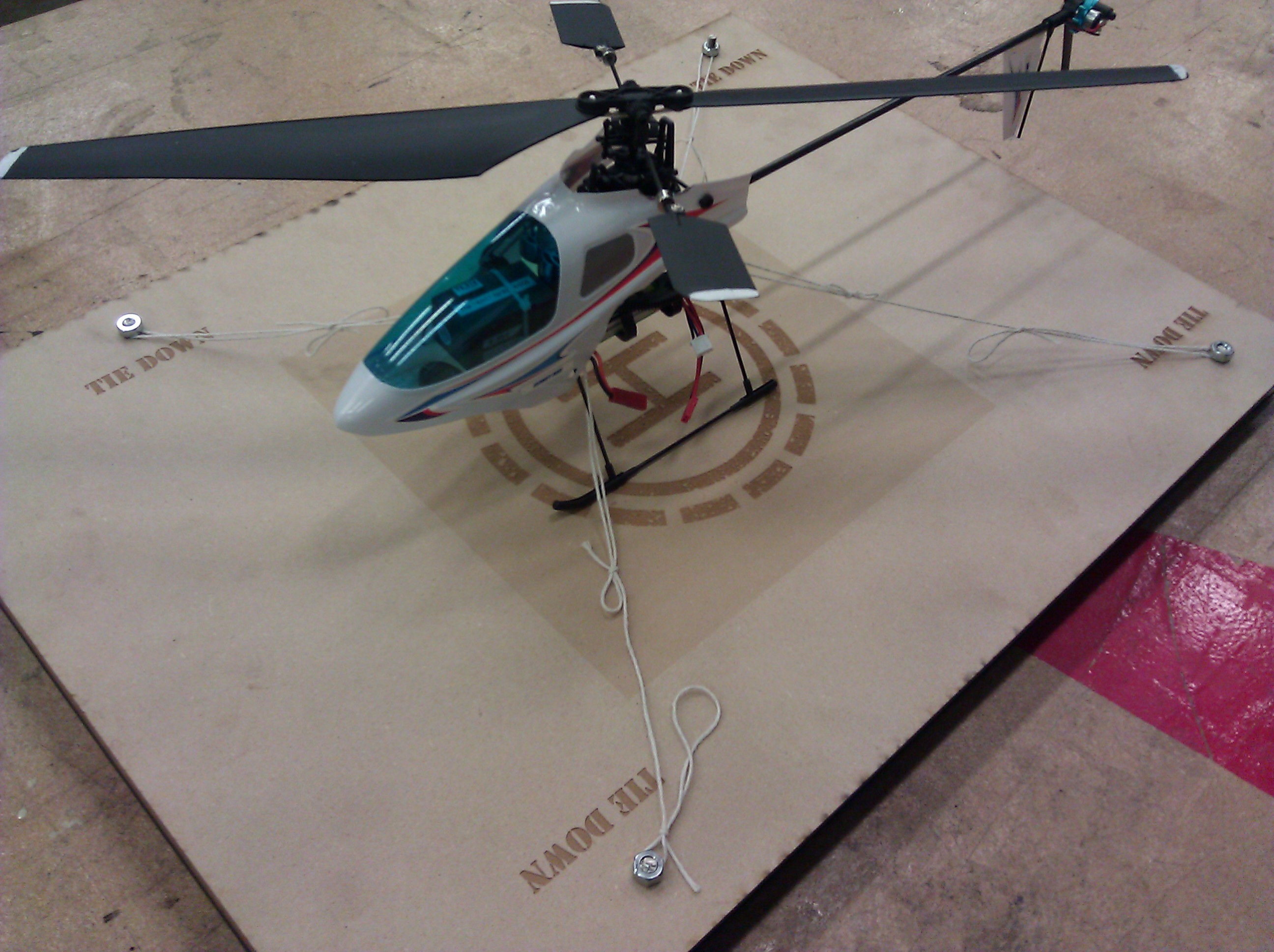 How to create a test stand for a radio controlled VTOL capable vehicle.