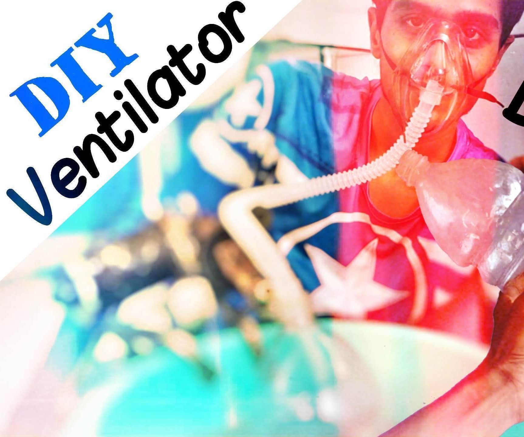 Water & Bottle Ventilator Machine simplest DIY Respirator 