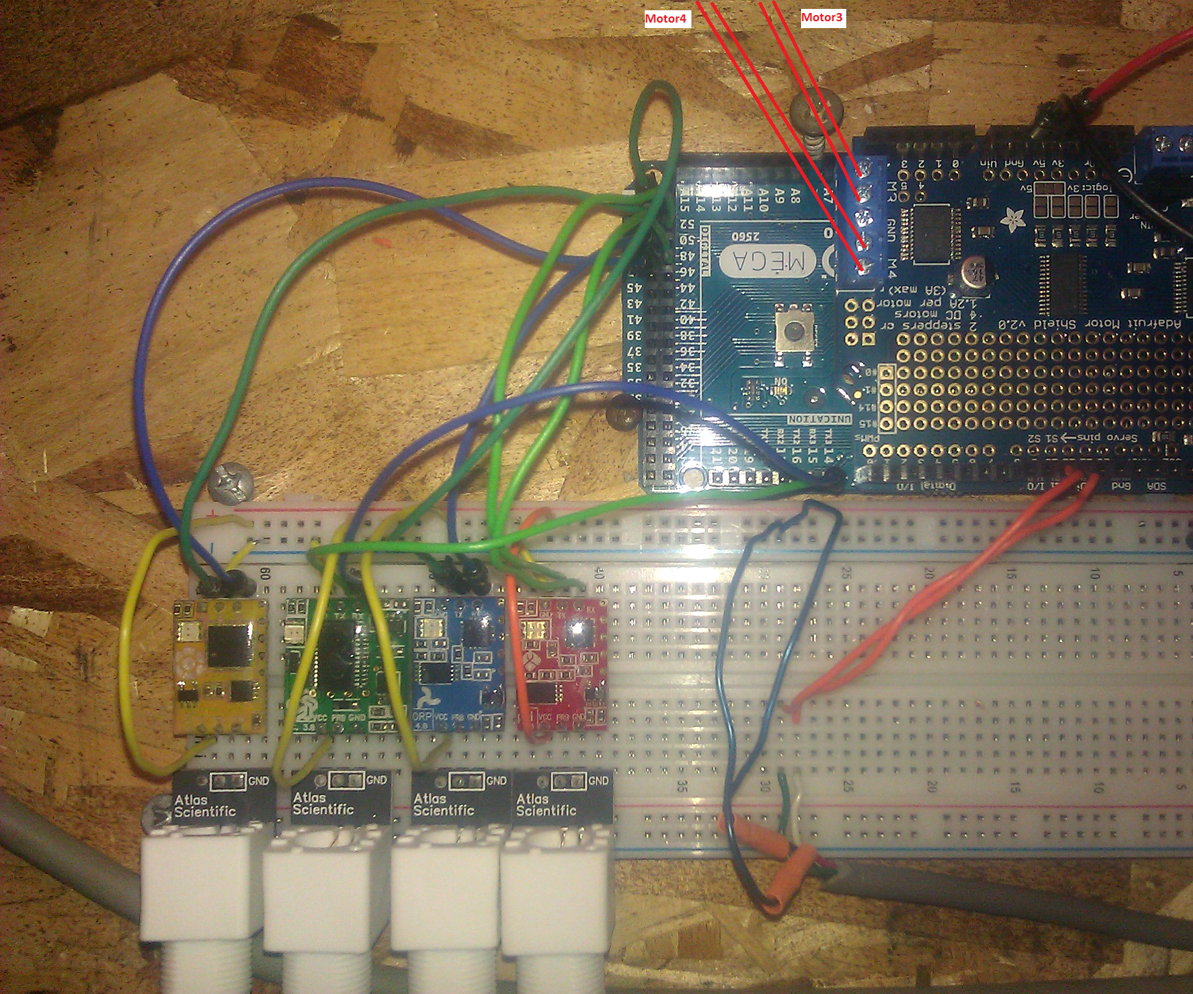 Arduino System for Biomonstaaar Bioreactor