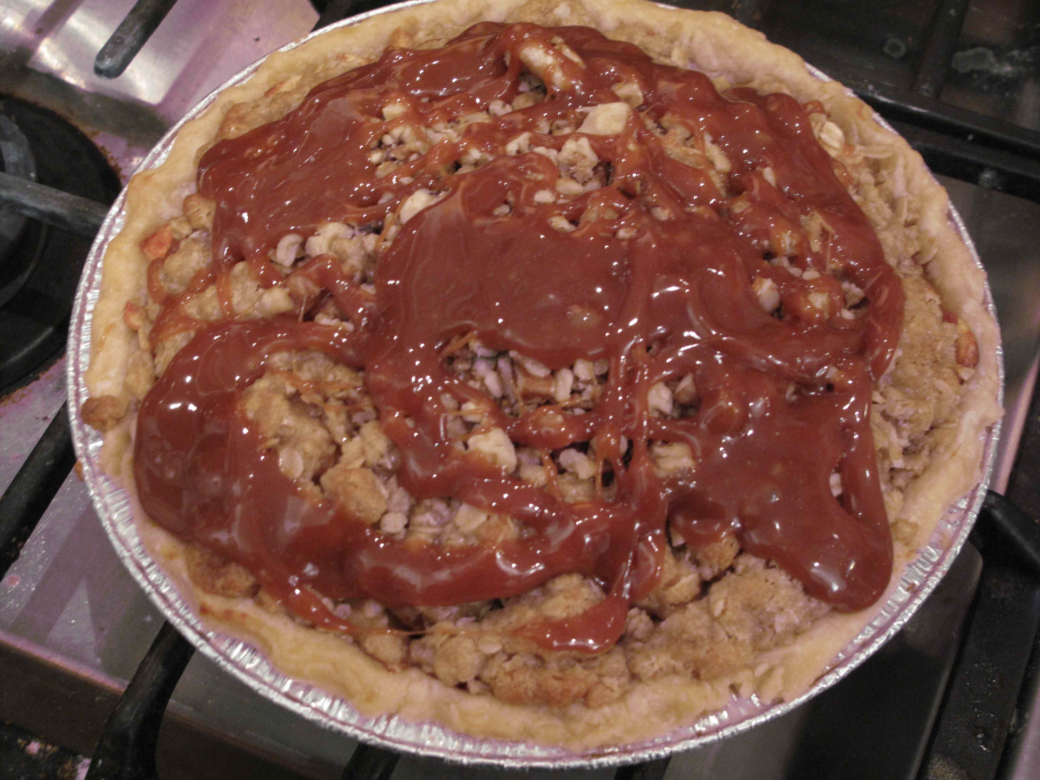 Caramel Apple Pie with Homemade Caramel