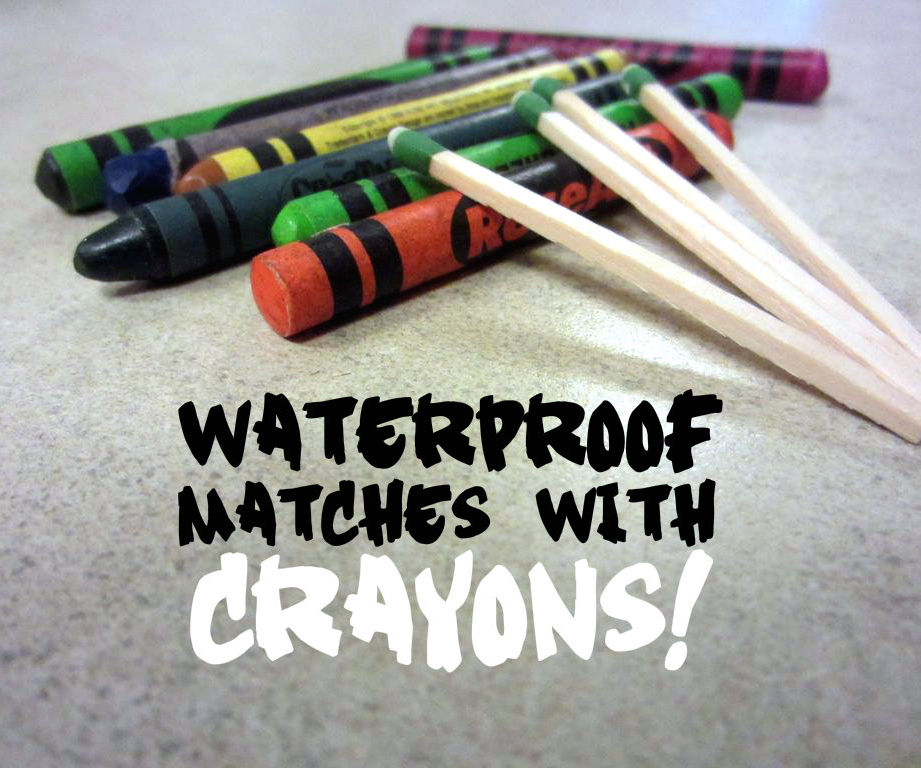 Make Your Own Waterproof Matches!