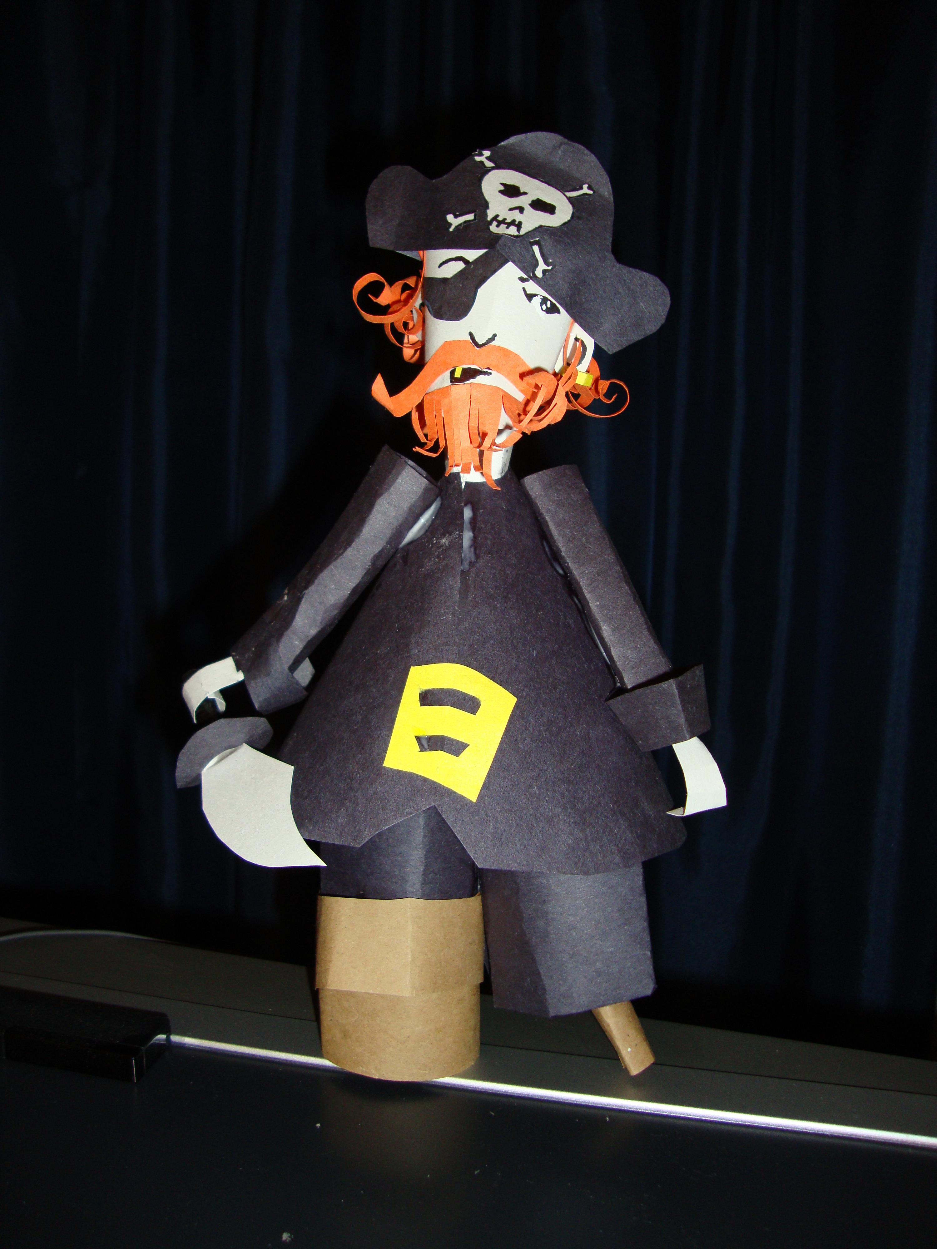 Pirate Paper Craft (EASY)