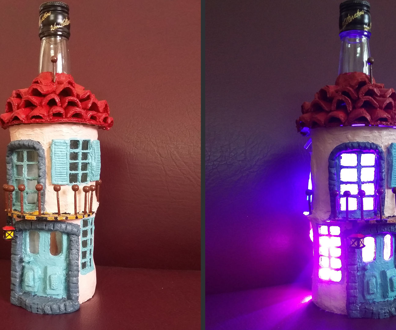 How to Make Bottle House Diorama |Easy Art & Craft Tutorial
