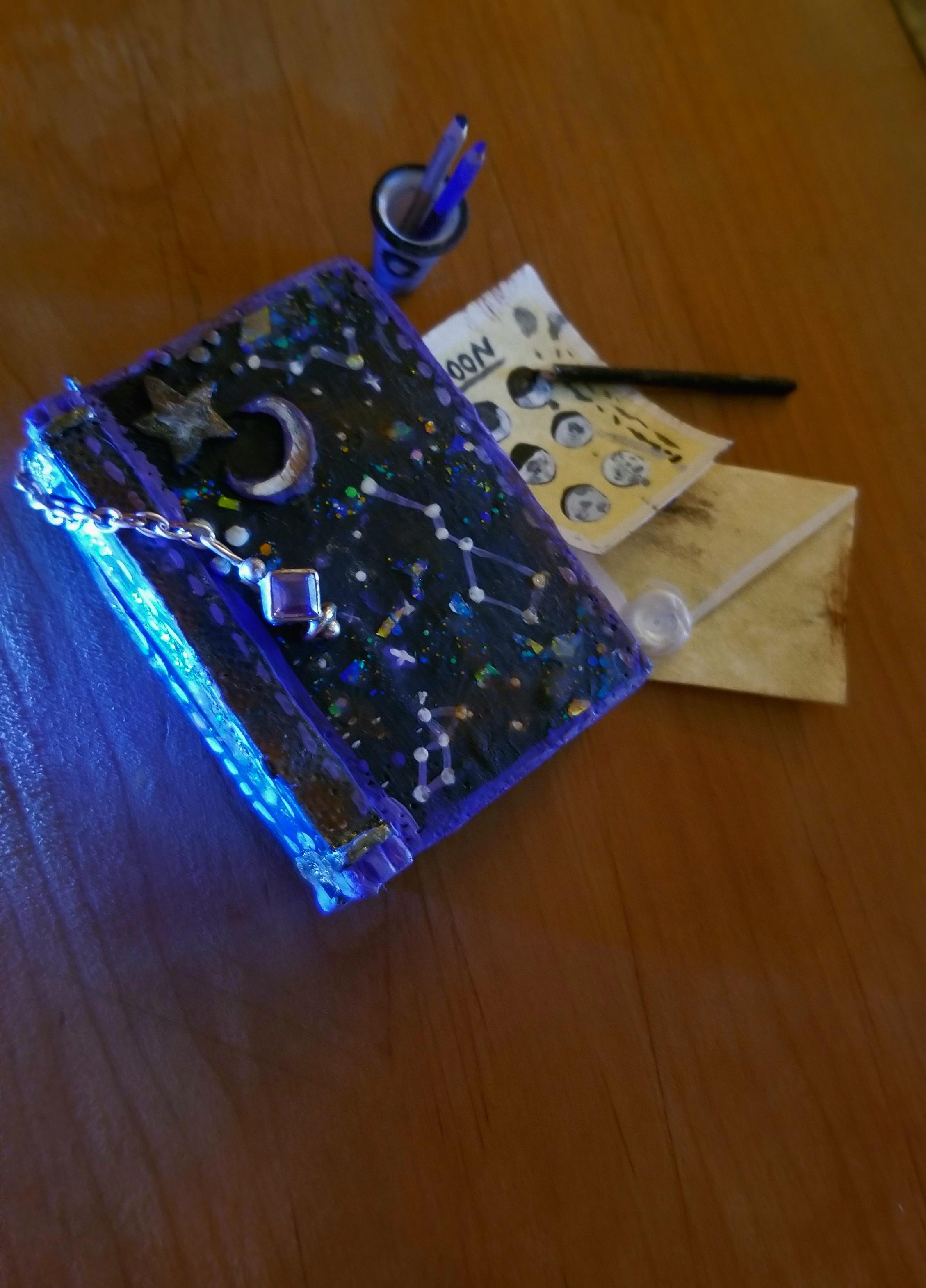 DIY Mini Galaxy Journal