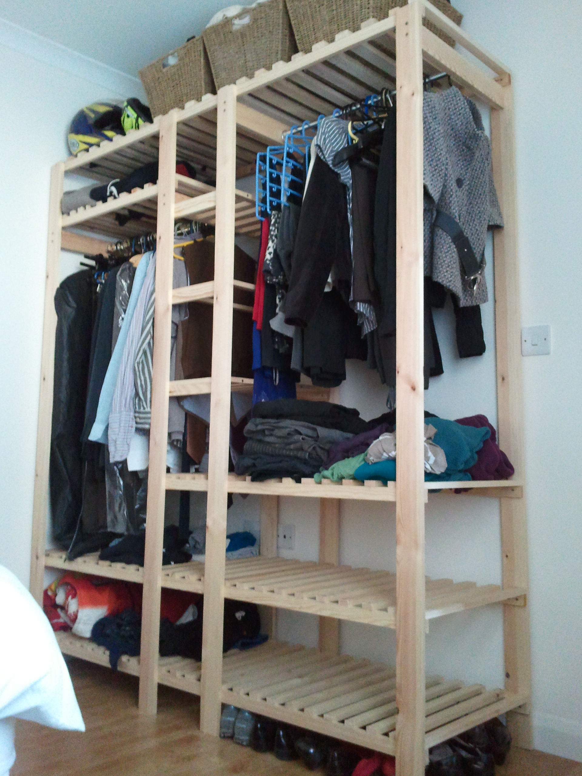 Wooden Wardrobe