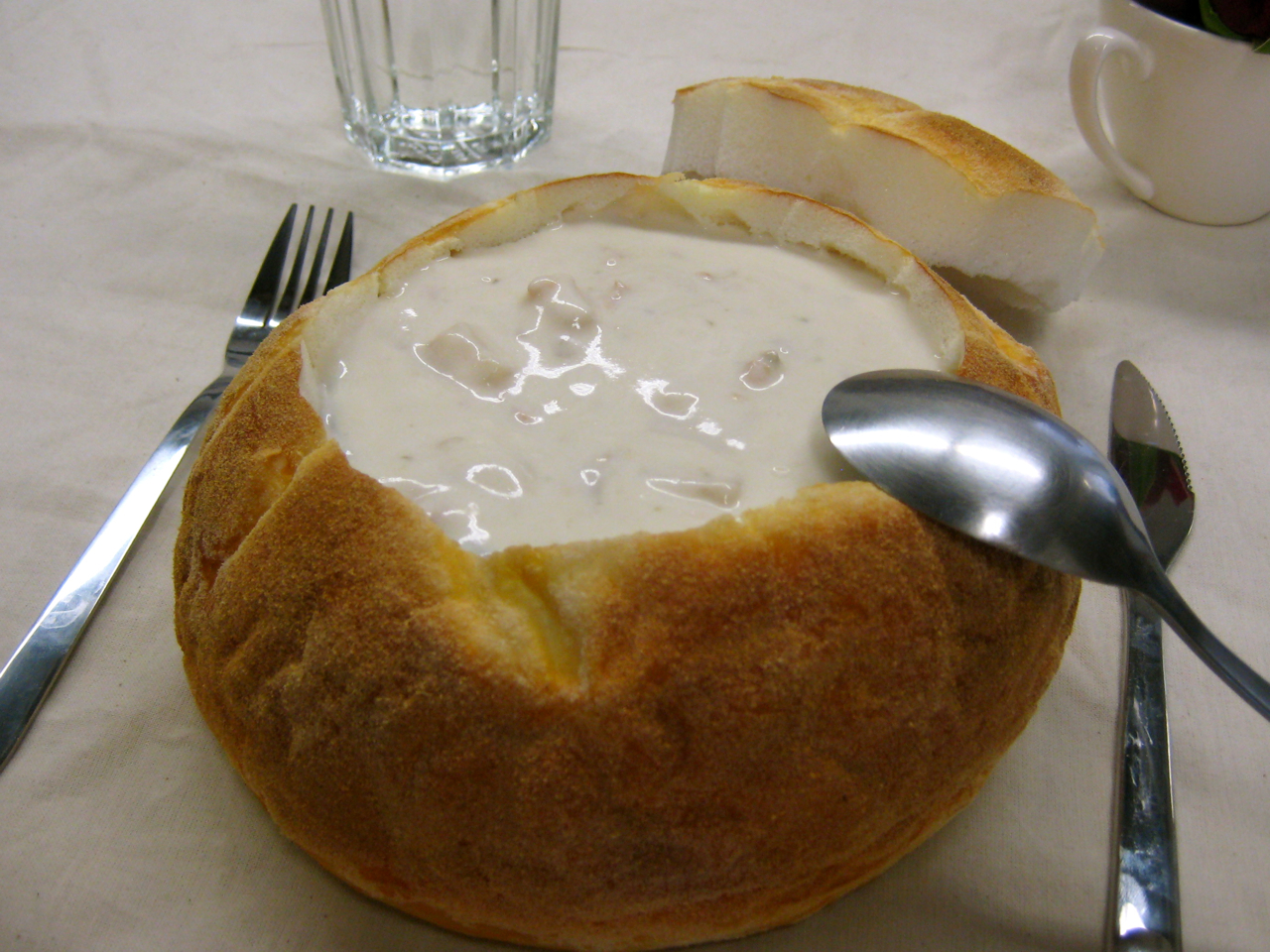 Permanent Soup Bread Bowl