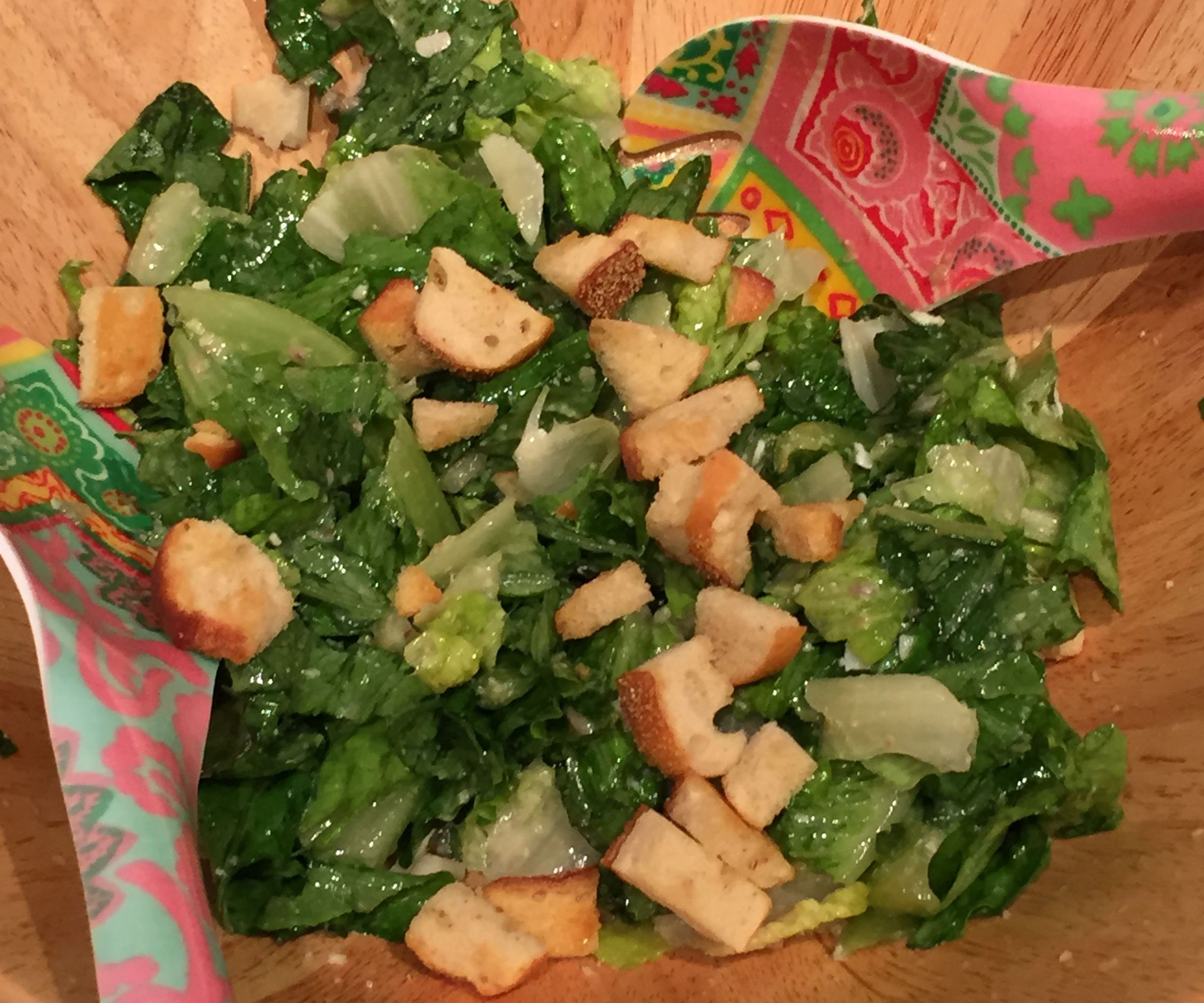 How to make a homemade Caesar Salad