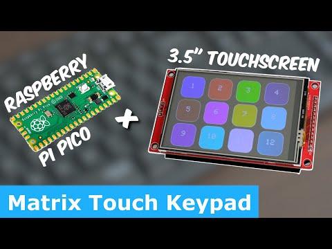 #81 A Pi Pico Matrix Touch Keypad