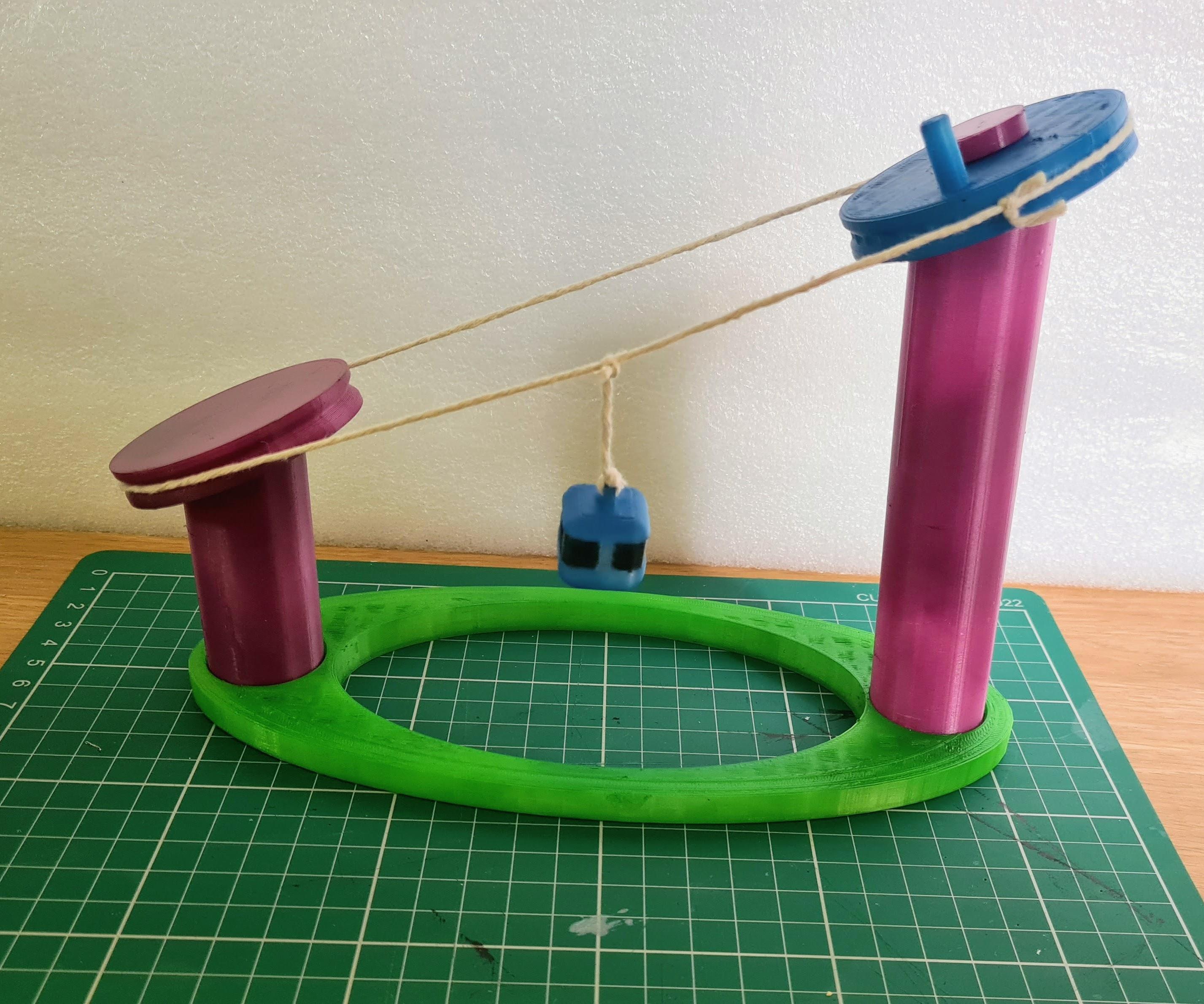 Model Cable Car (Science Project)