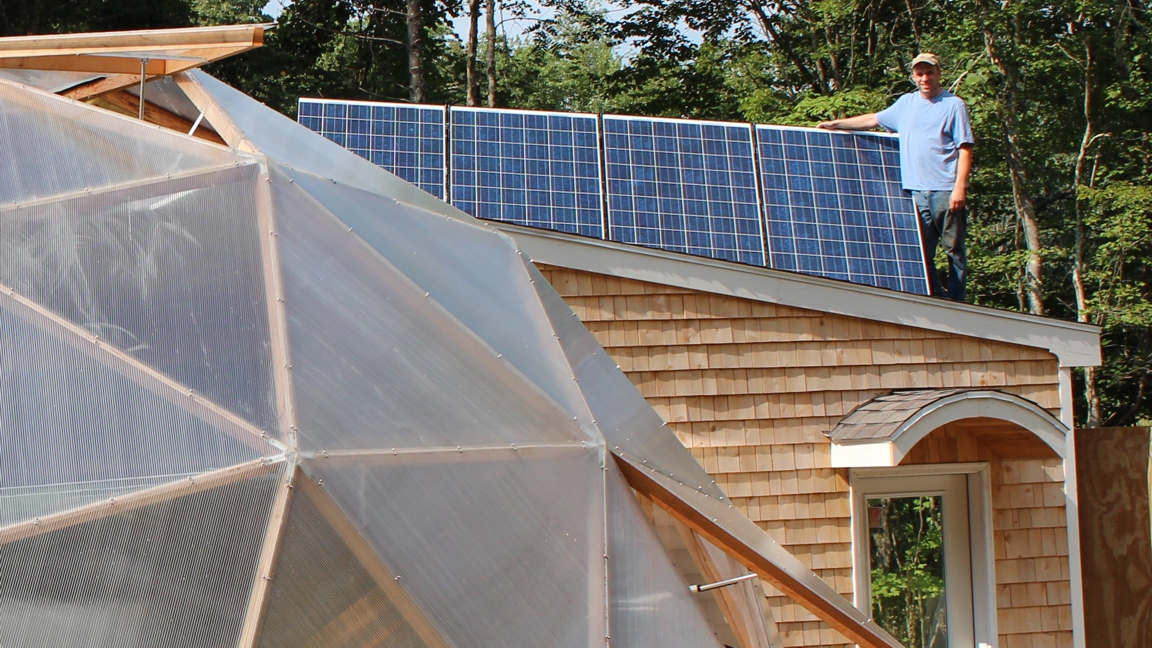 Going Off-Grid in the Aquaponic Geodesic Dome Greenhouse