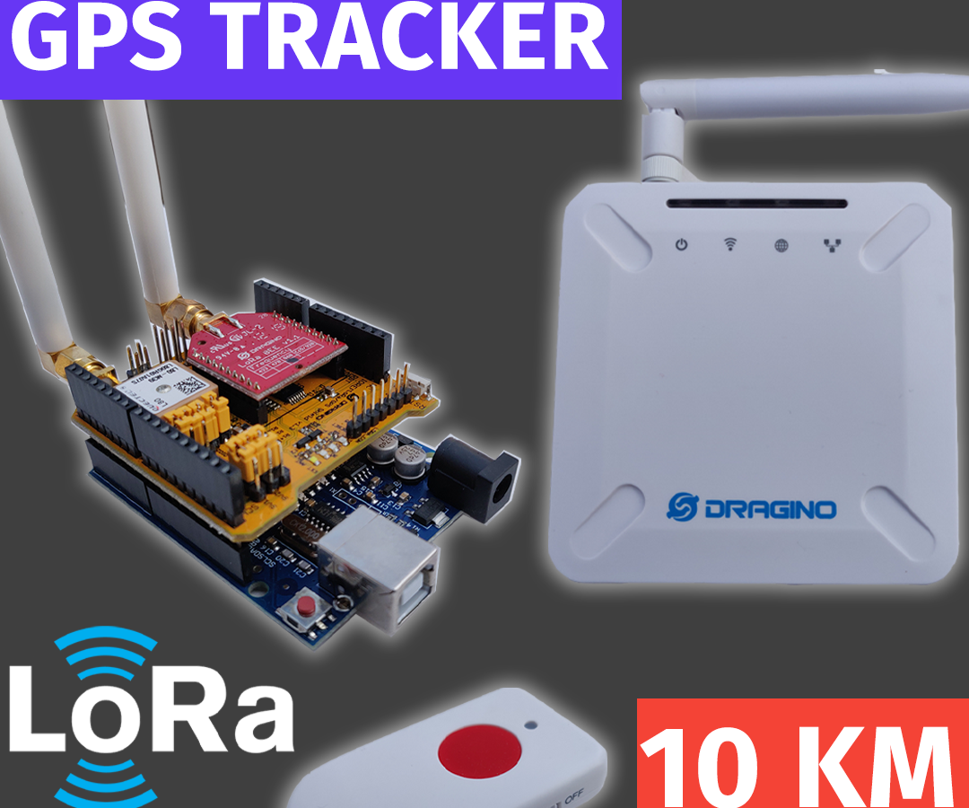 LoRa GPS Tracker Tutorial | LoRaWAN With Dragino and TTN