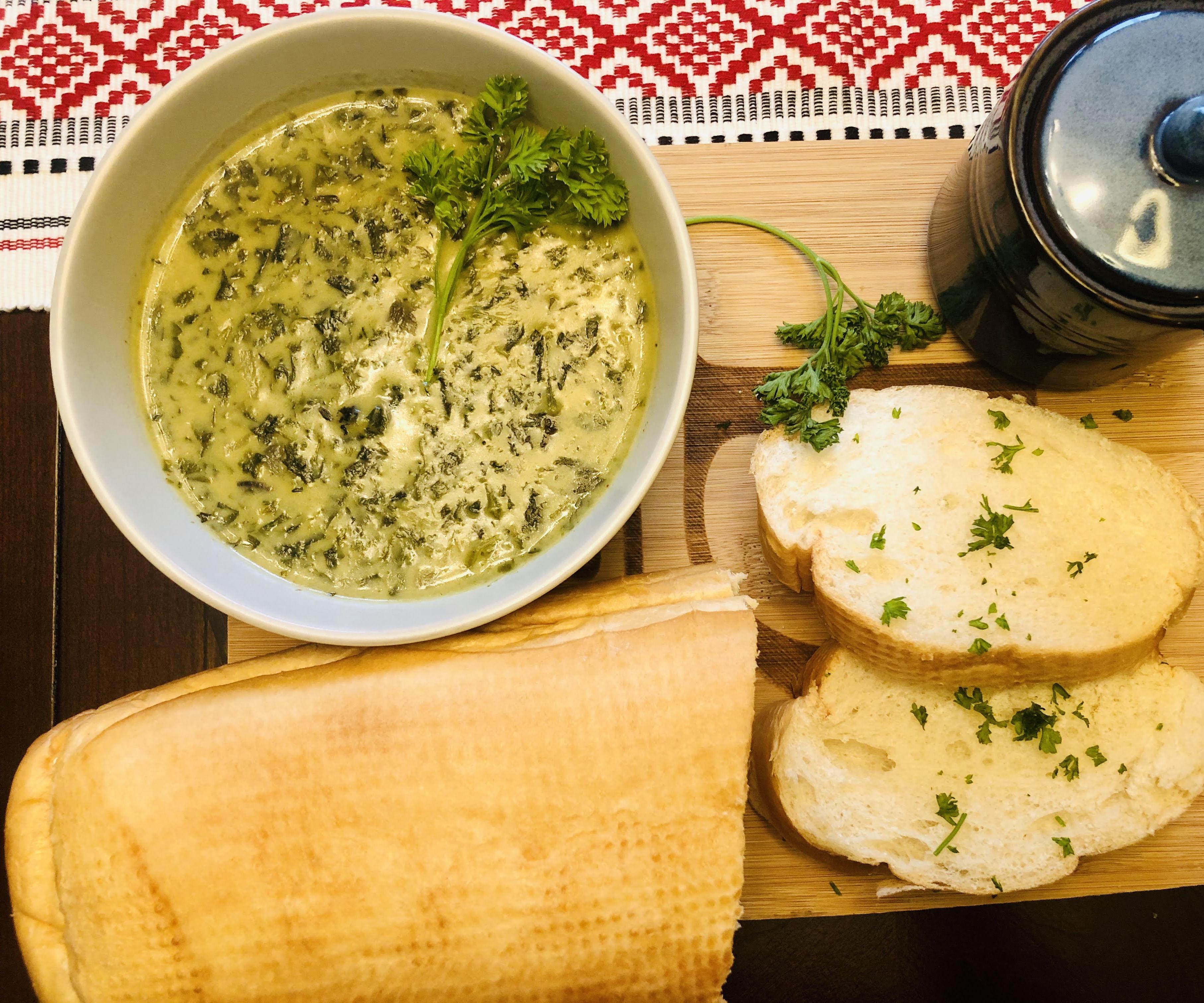 Cream of Spinach Soup