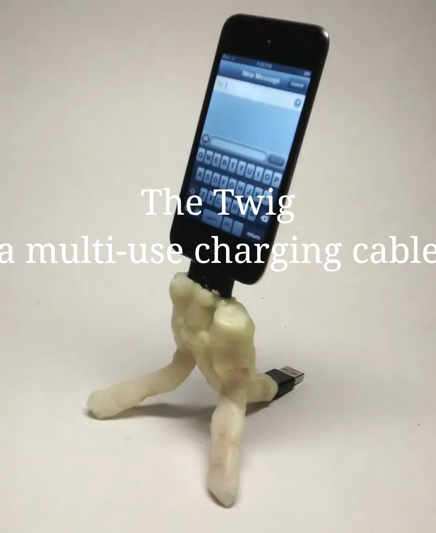 The Twig -a multi-use charging cable