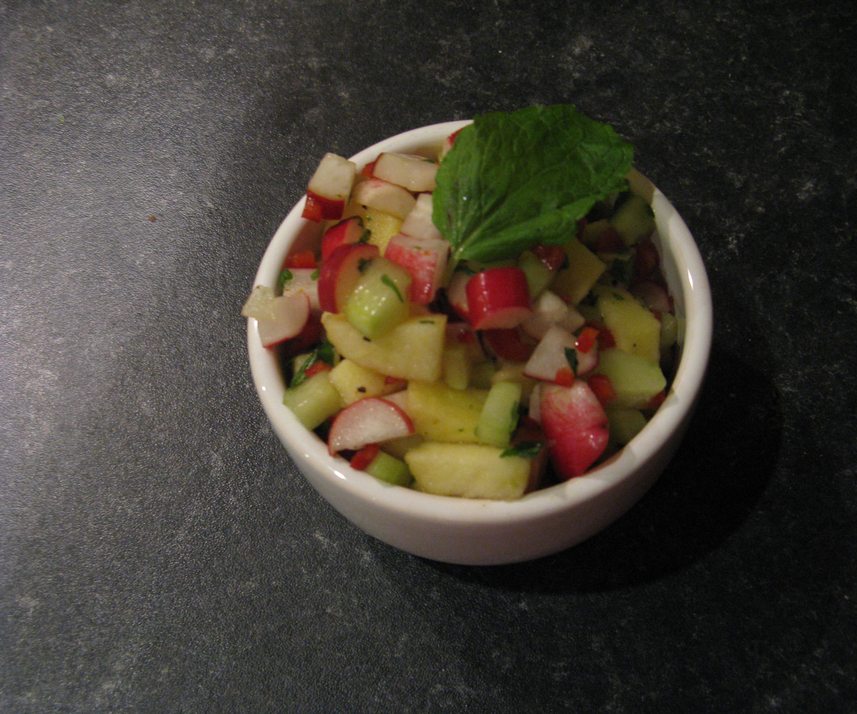 Spicy Radish Salsa