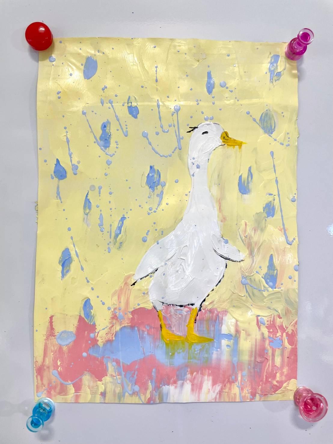 Duck in Pigment