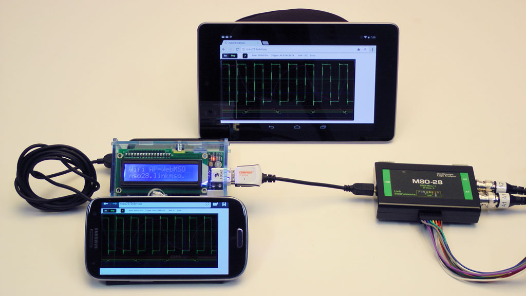 PiMSO - a Raspberry Pi Based Wi-Fi Oscilloscope