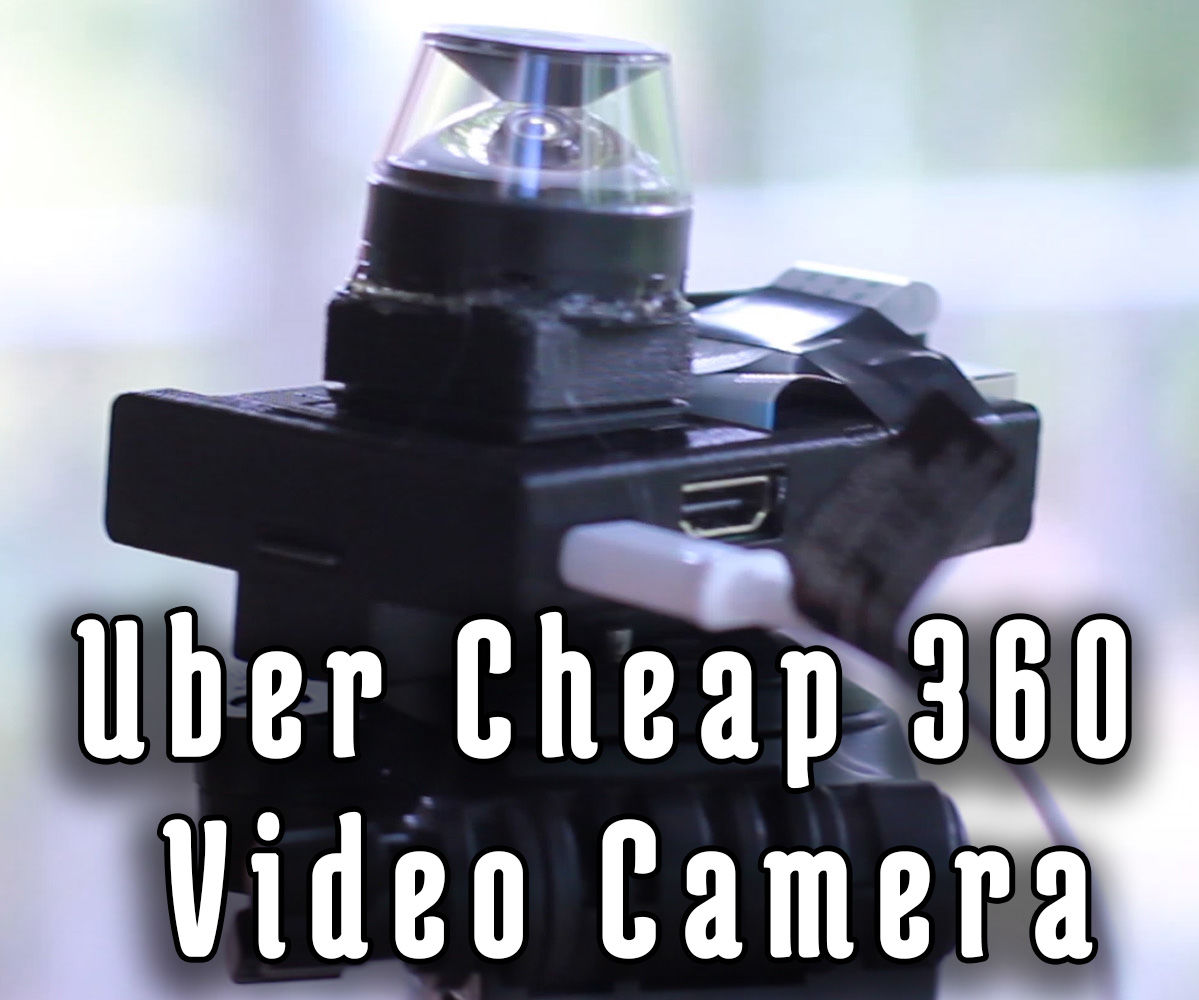 Uber Cheap 360 Video Camera