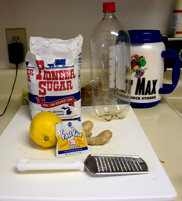 Homemade Ginger Beer (like Ale, Except Brewed Yourself!)