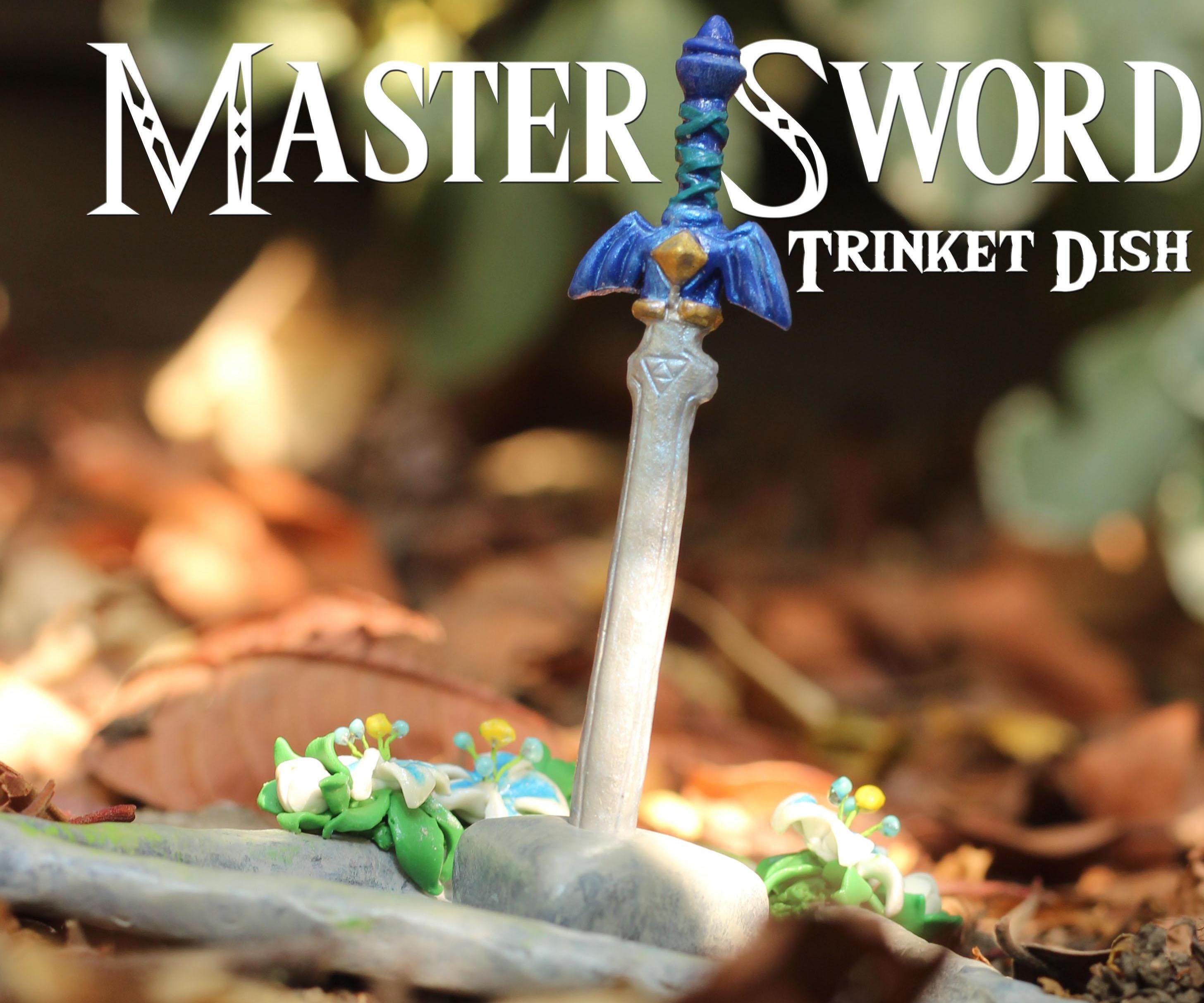Master Sword Trinket Dish (Polymer Clay)