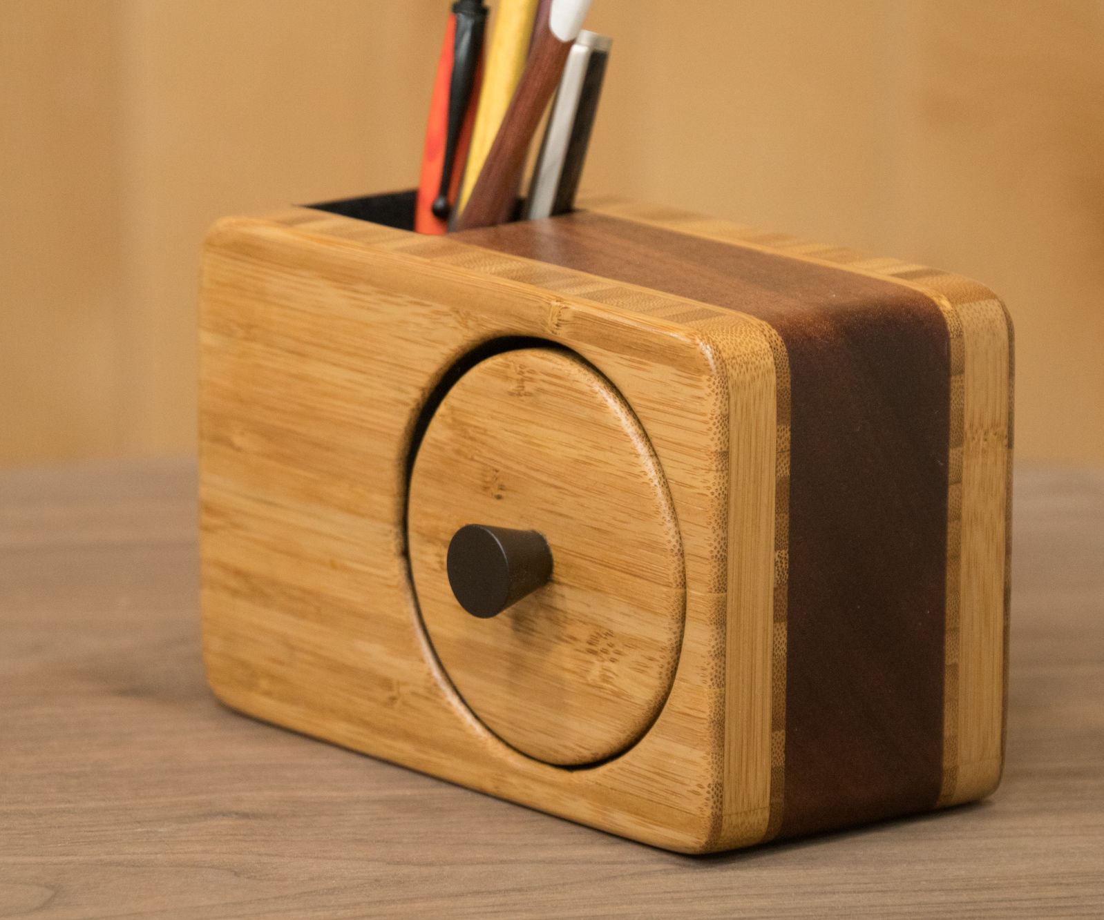 Bandsaw Box With Pencil Holder