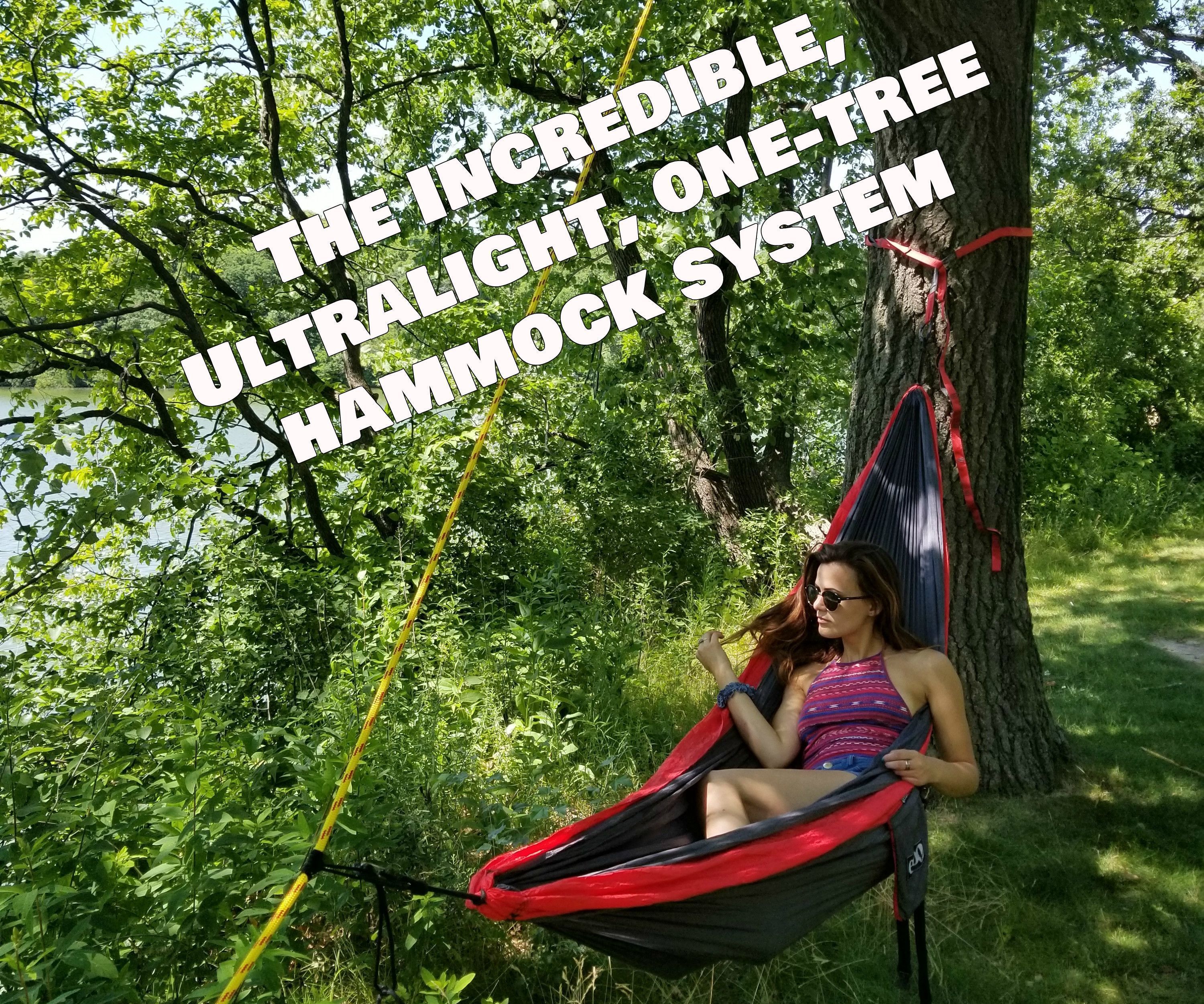 One-Tree Hammock System, Ultralight