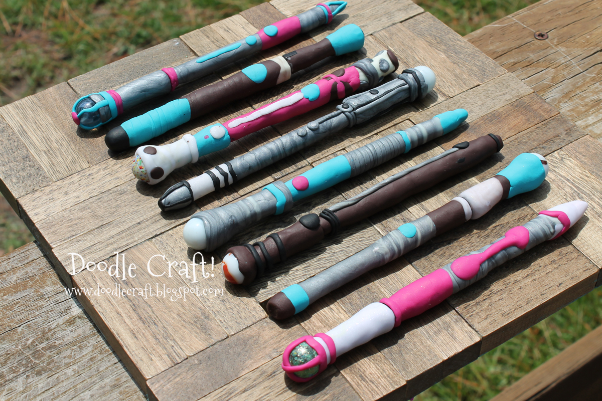 sonic screwdrivers custom made do it yourself birthday party doctor who dr who david tennant matt smith amy pond river song.jpg