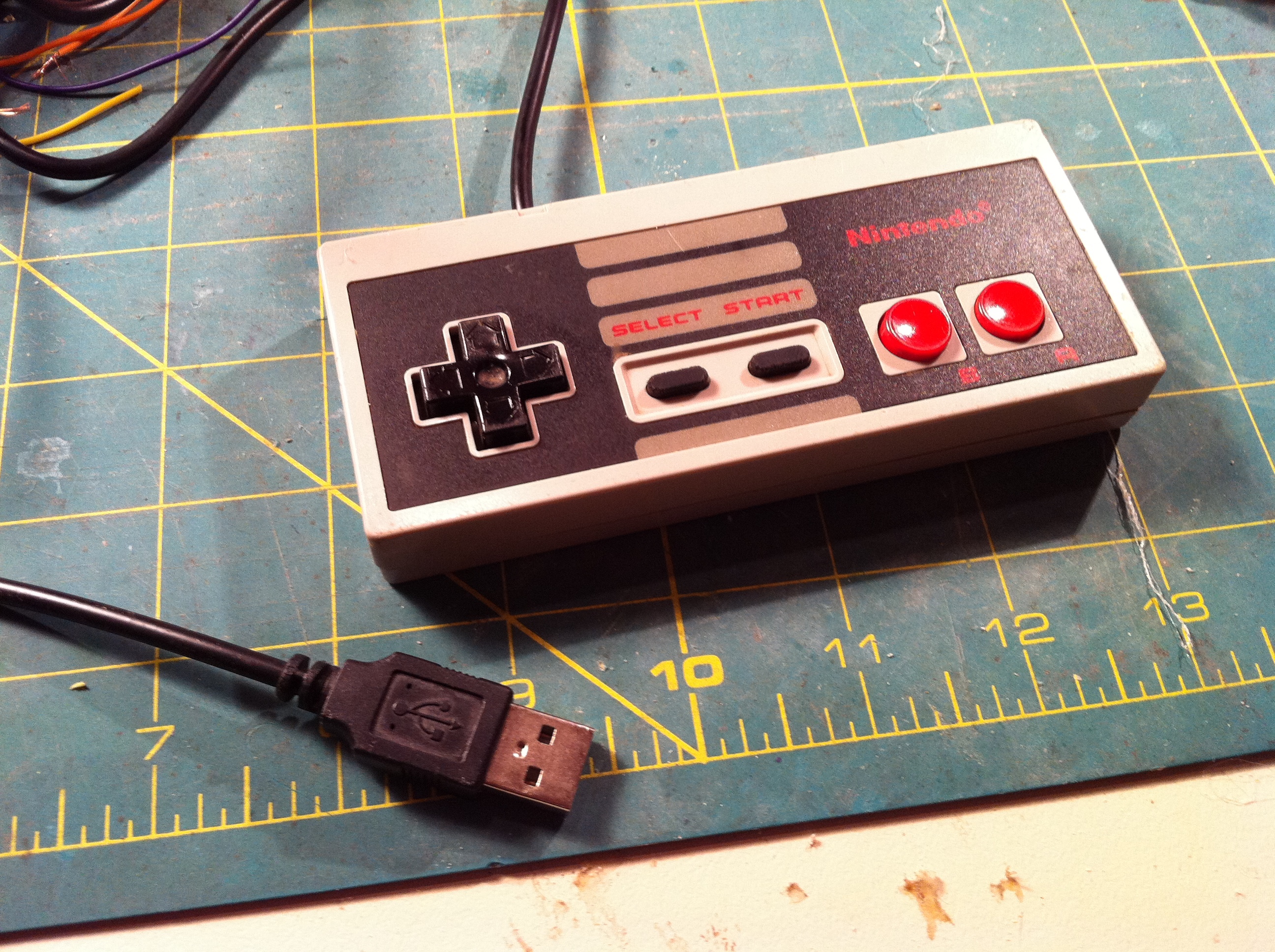 Make a USB NES Controller