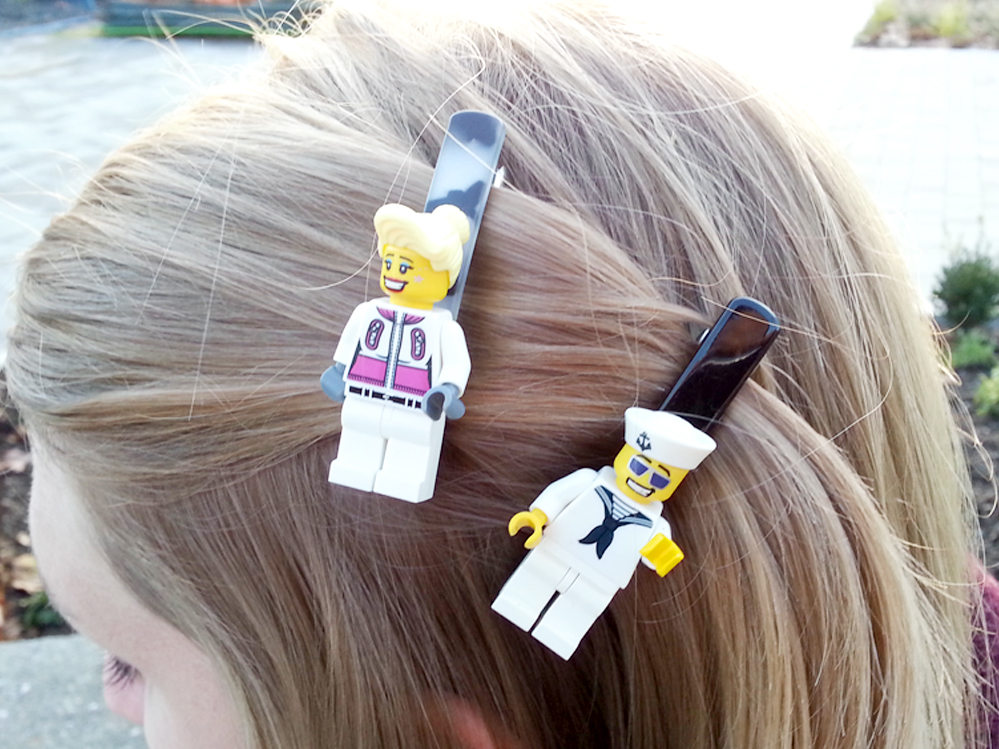 Minifig Barrette