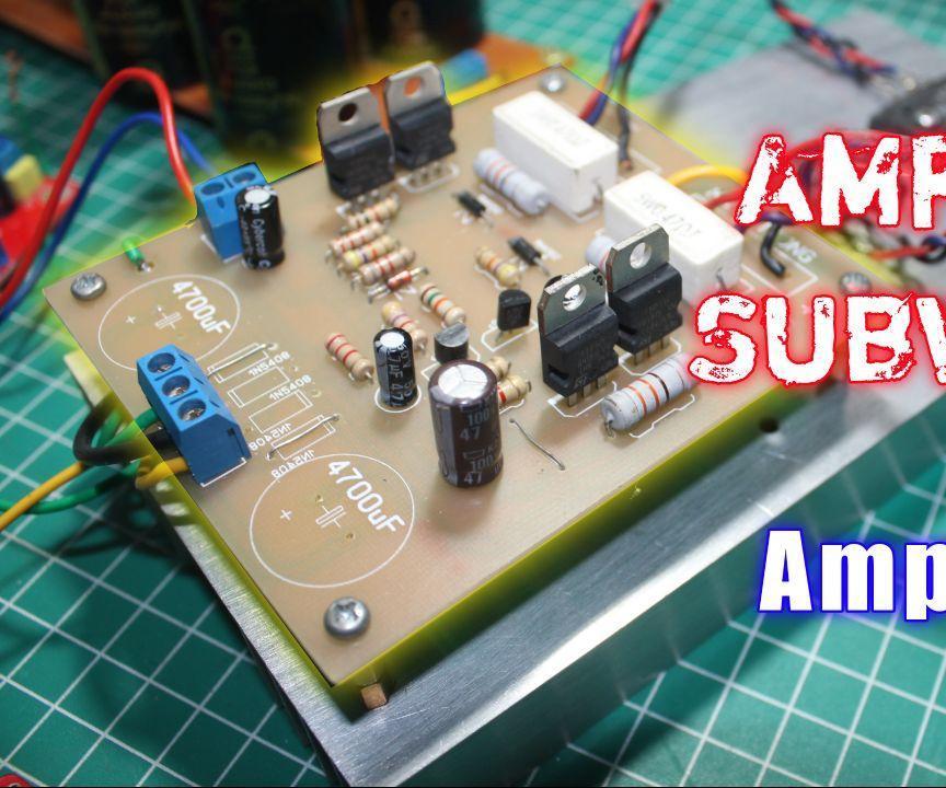 How to Make a Subwoofer Amplifier
