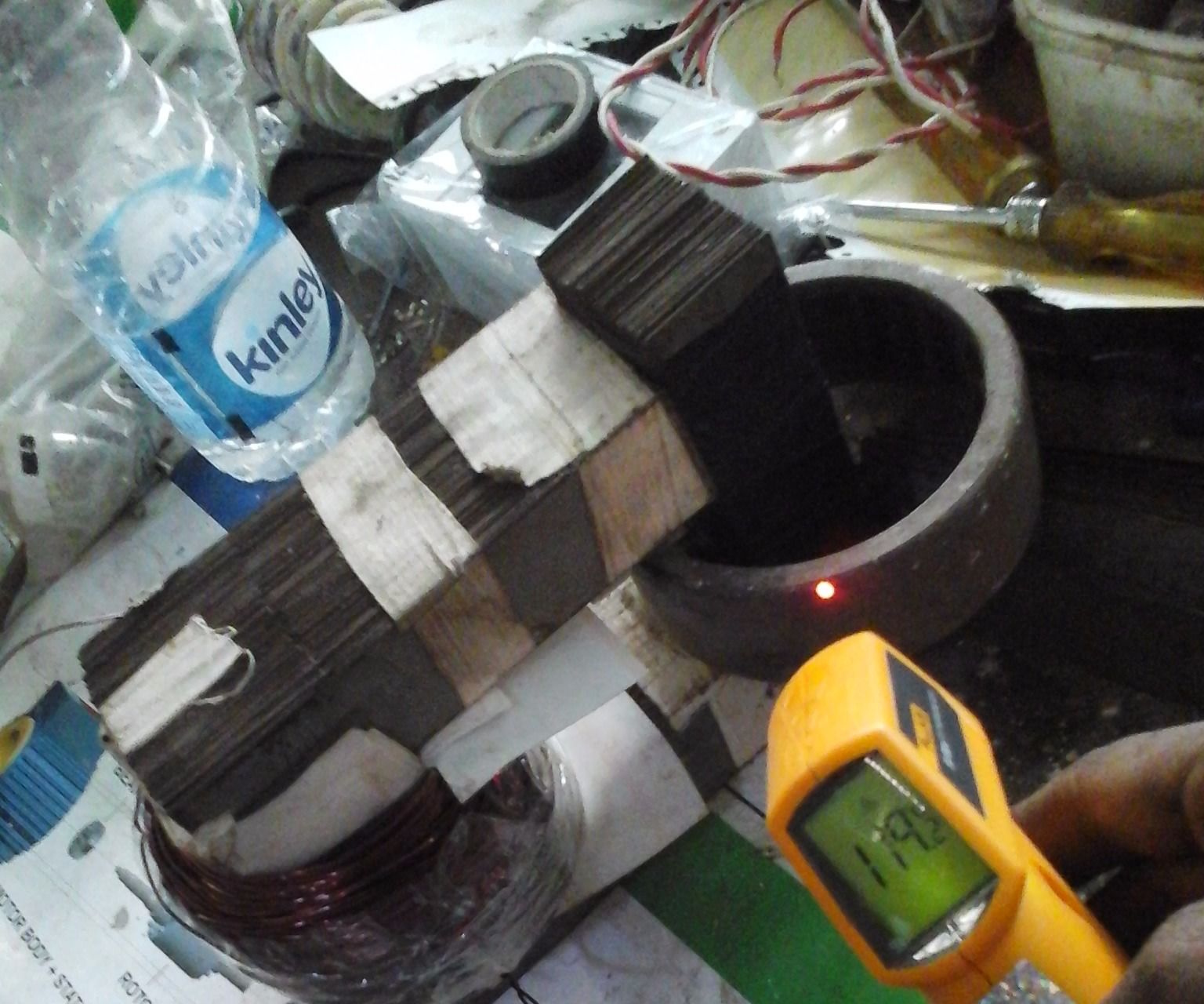 Home Made Bearing Induction Heater 